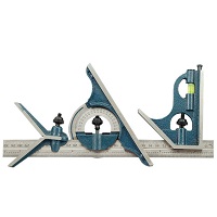 Precision Cast Iron Combination Square Set